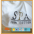 Toallas de baño modificadas para requisitos particulares al por mayor del algodón con el logotipo